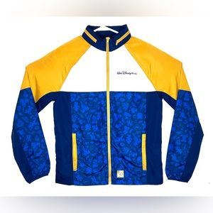 Walt Disney World 50th Anniversary Castle Windbreaker Zip Up Jacket Small